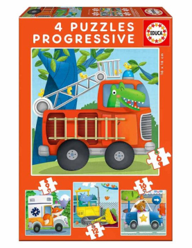 Puzzle Educa Progressivo Patrulha de resgate