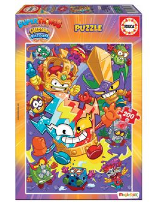 Puzzle Educa Superthings Kazoom 200 Peças