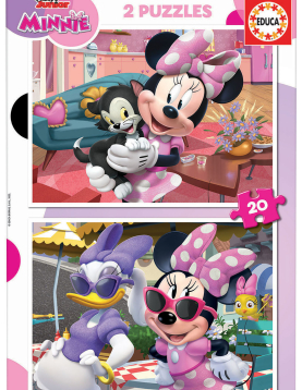 Puzzle Educa Minnie - 2x20 Peças