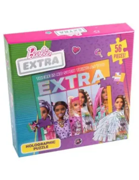 Puzzle Barbie Extra 56-Pcs Holographic