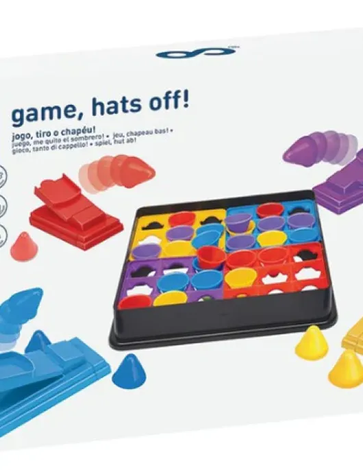 Jogo Tiro Chapéu 4 Cores