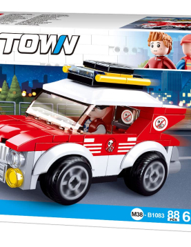 Série Sluban Town- 88 peças