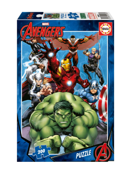 Puzzle Educa Avengers 200 peças