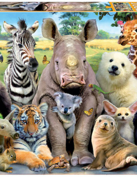 Puzzle A foto da turma de 1000 peças – Educa