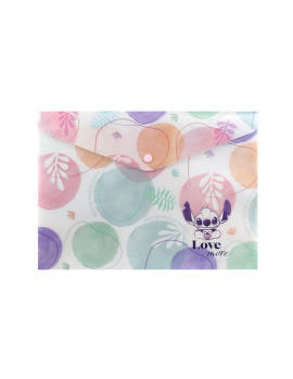 Stitch Disney Stitch A4 envelope para documentos pasta escolar de plástico