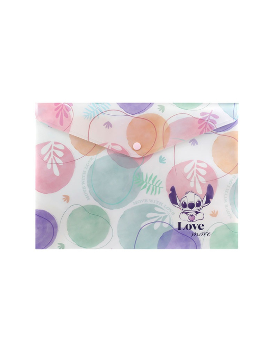 Stitch Disney Stitch A4 envelope para documentos pasta escolar de plástico