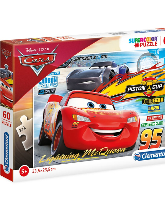 Puzzle de 60 peças do Disney Cars da Clementoni