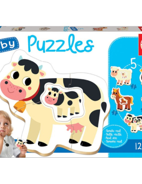 BABY PUZZLES Animais da Quinta - EDUCA