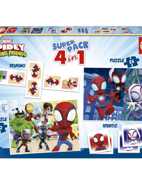 Puzzles Superpack Spidey &amp; His Amazing Friends Educa