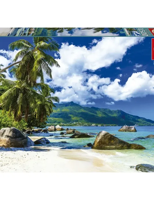 Puzzle Educa Borras Quebra-cabeça das Seychelles 1500 peças