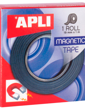 Fita Adesiva Apli Magnetica 19mm X 1m