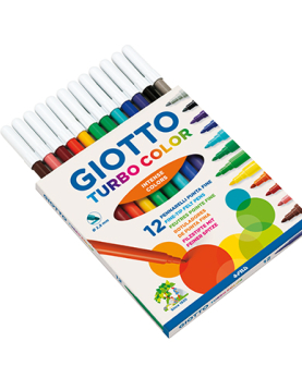 Marcadores Giotto 12 cores