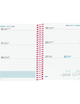 Agenda Escolar Semanal 2025/2026