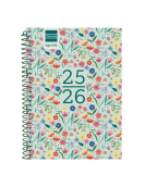Agenda Escolar Semanal 2025/2026 Capa Plástica