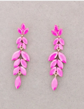 Brincos Compridos Cristal