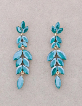 Brincos Compridos Cristal