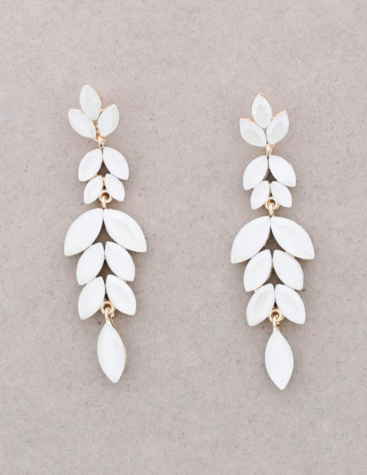 Brincos Compridos Cristal