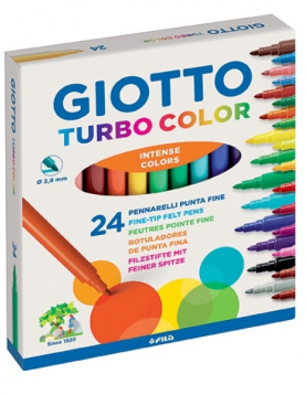 Marcadores Giotto 24 cores