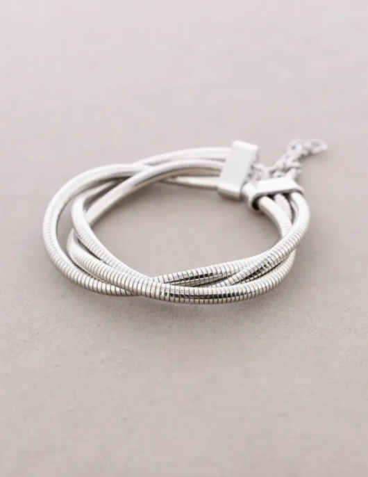 Pulseira Tripla Metal