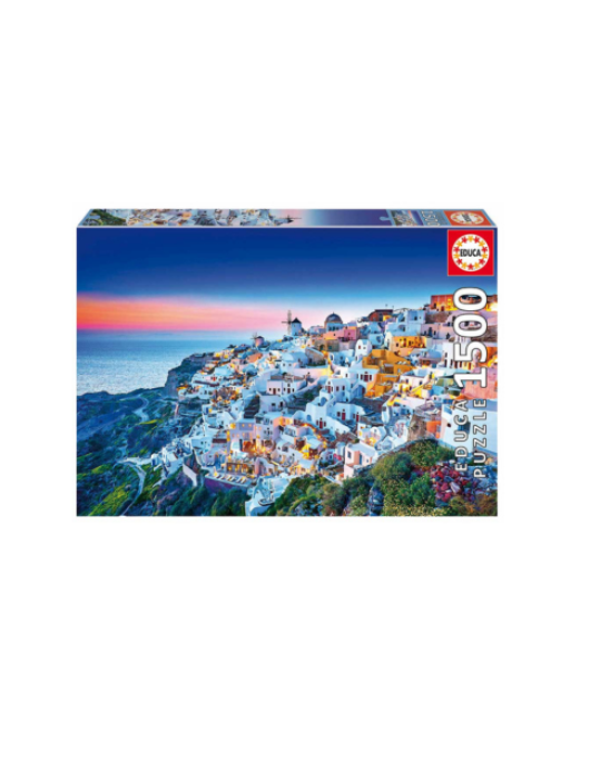 Puzzle Educa 1500 peças- Santorini