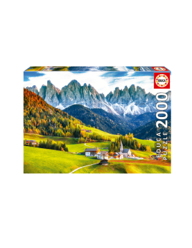 Puzzle de 2000 peças- Outono de 2000 nas Dolomitas