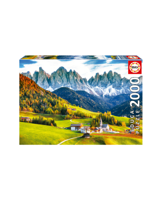 Puzzle de 2000 peças- Outono de 2000 nas Dolomitas