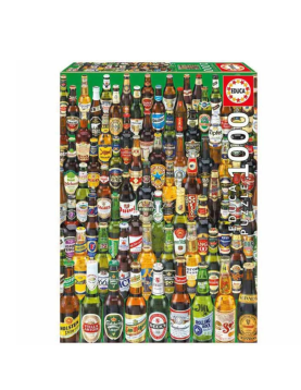 Puzzle Educa de 1000 peças &quot;Cervejas&quot;