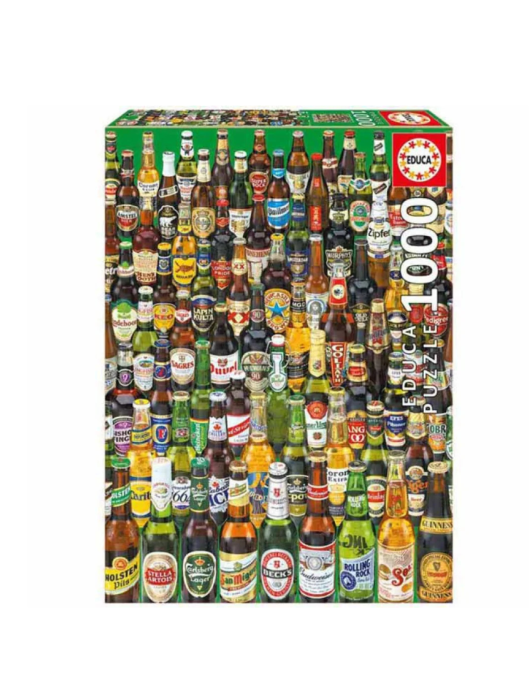 Puzzle Educa de 1000 peças "Cervejas"