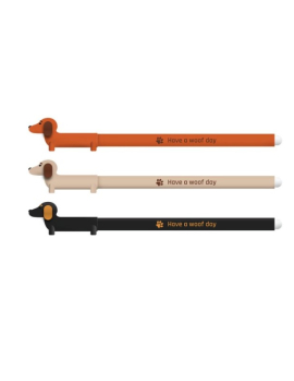 Caneta Apagável Soft Animals M&amp;G Cachorro