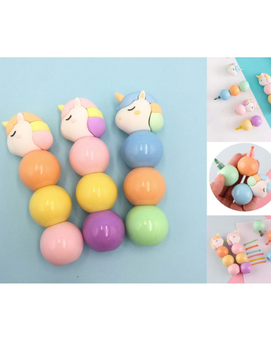 Sublinhador 3 em1 Unicórnio