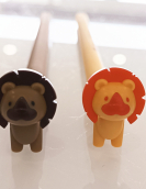 Caneta Apagável Soft Animals M&G Leão