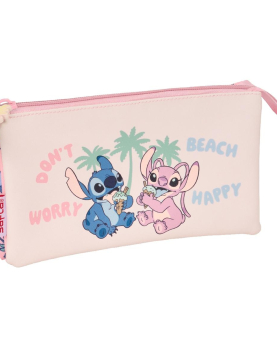 Estojo Triplo Stitch Beach