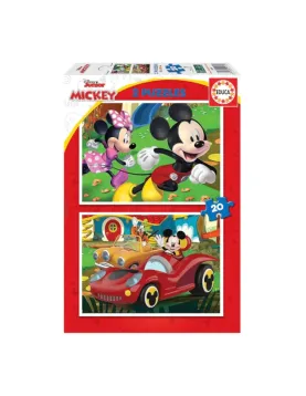Puzzles Mickey 2 x 20 peças – Educa